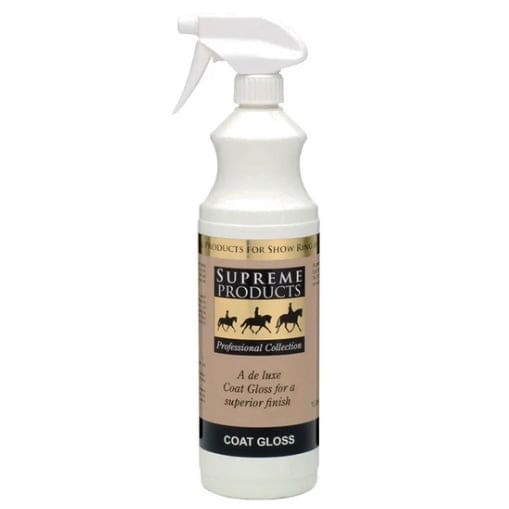 Supreme Products Coat Gloss Spray Horse Easy Groom Coat Shine Sheen 750ml 1L 5L
