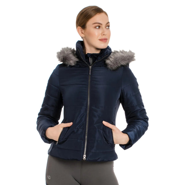 Horseware Ladies Alexa Jacket Padded Parka Coat Navy XS SALE