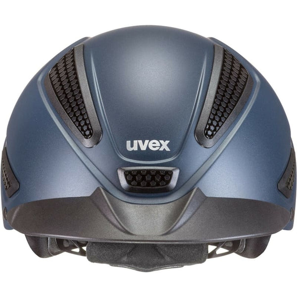 Uvex PERFEXXION 2 II Riding Helmet Adjustable Hat Kite VG1 Black/Blue/Grey XXS-S