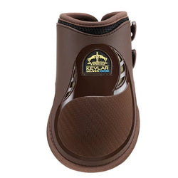 Veredus made with KEVLAR® Gel Vento Show Jumping FETLOCK Boots Black/Brown S-L