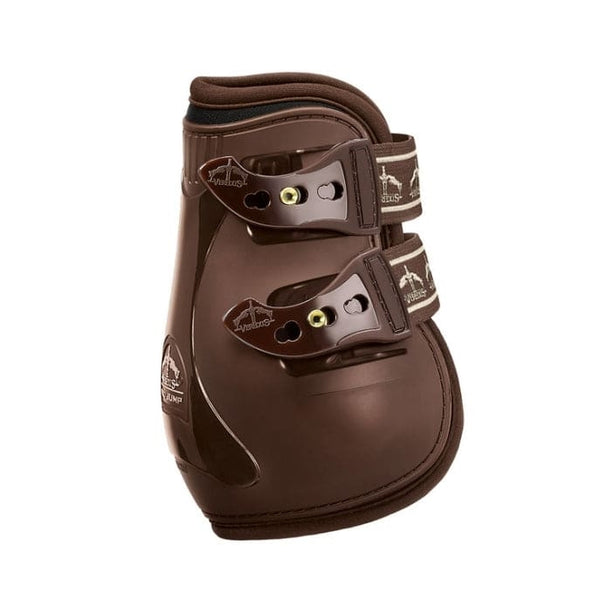 Veredus Pro Jump Elastic Flicker Magic Pinch Fetlock Boots Black/Brown M/L