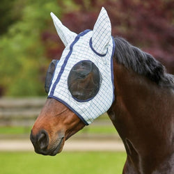 WeatherBeeta Kool Coat Classic Fly Mask Bug Eye Saver With Ears +90% UV Block