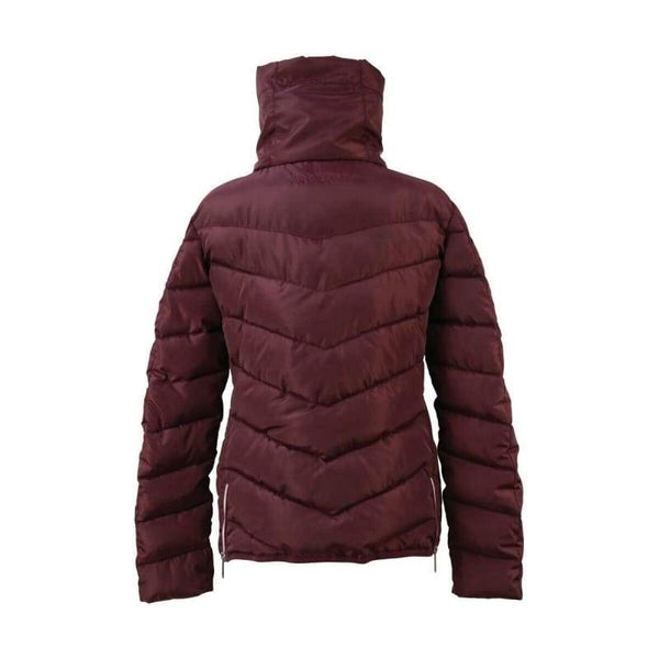 Coldstream Ladies Kimmerston Short Quilted Coat Wine Large SALE