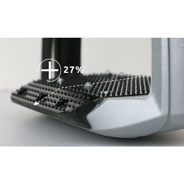 Freejump SOFT UP PRO + Stirrups Angled Eye Stirrup Wide Ultra Grip Shock Tread