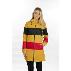 Horseware Ladies All Season Rain Jacket Sunflower Newmarket Stripe XXS SALE