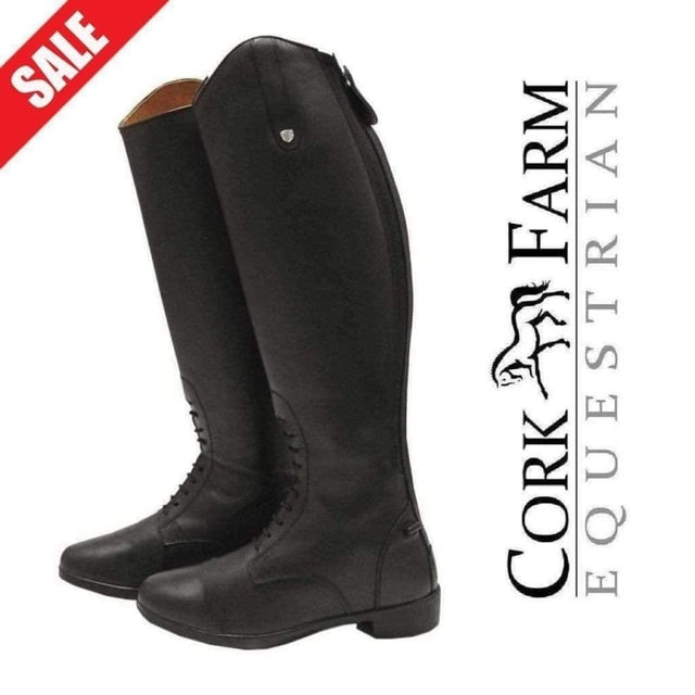 Long leather riding boots sale shop