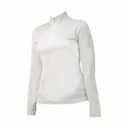 HyFASHION Ladies Charlotte Long Sleeve Breathable Show Shirt White XS-XL