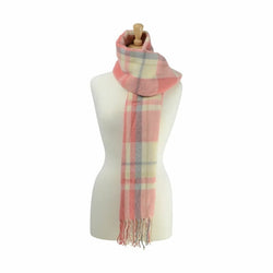 HyFASHION Ladies Large Cosy Supersoft Tartan Scarf Tassel Ends Various Colours