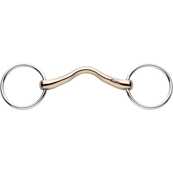 Sprenger CM Mullen Mouth Loose Ring Ported Snaffle Sensogan 120-140mm 40583