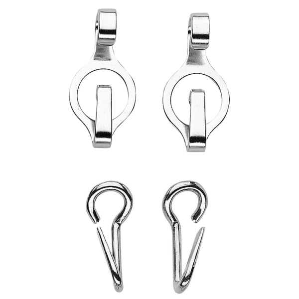 Sprenger Curb Chain Hooks Flat & Standard Stainless Steel