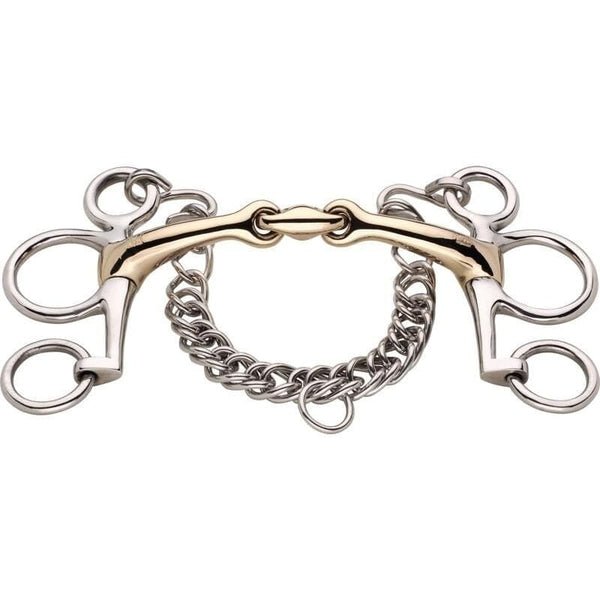 Sprenger Dynamic RS Short Shank 45° Curved Pelham Curb Bit Sensogan 42014