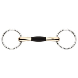 Sprenger Flex Control Loose Ring Snaffle Rubber Covered Joint Sensogan 40530