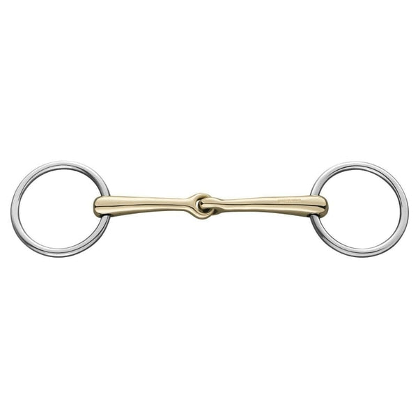 Sprenger Loose Ring Bradoon Single Jointed Snaffle Bit Sensogan 140mm SALE