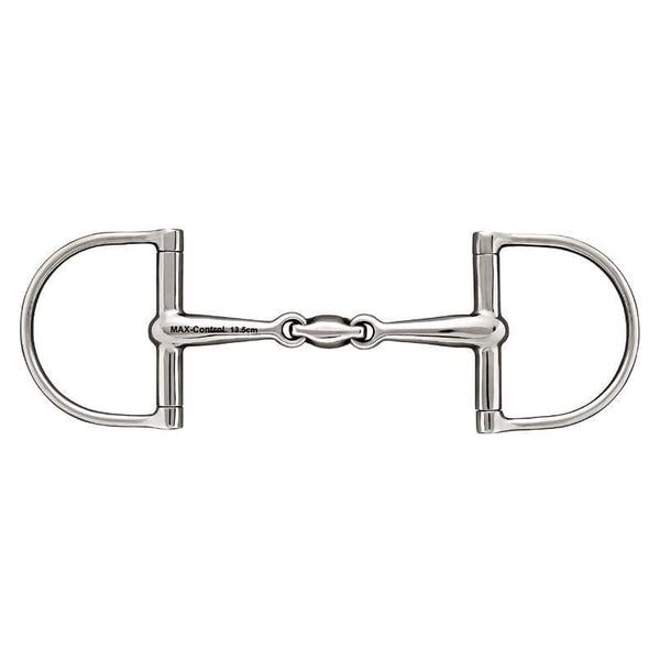 Sprenger Max Control D Ring Double Jointed Lozenge Eggbutt Snaffle Bit 40717