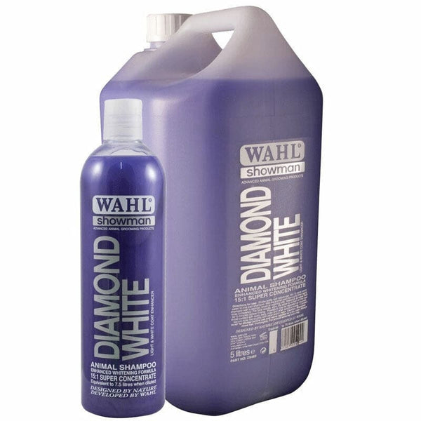 WAHL Diamond White Horse Shampoo Body Wash for Stained Grey Coloured 500ml / 5l